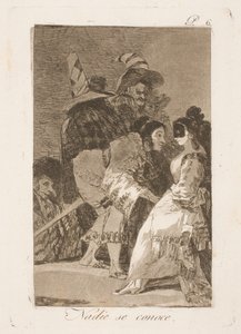Vi kjenner ikke hverandre av Francisco de Goya