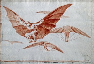 Måter å fly, 1816 av Francisco de Goya