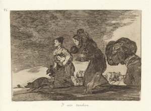 Og dette også (Og dette også) av Francisco de Goya