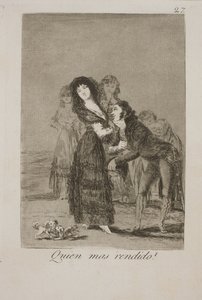 Ydmyk tjener av Francisco de Goya