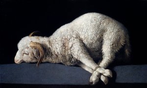Guds lam av Francisco de Zurbaran