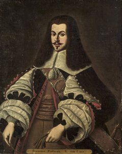 Barokk: Portrett av Francisco de Zurbaran (1598-1664), Anonym, slutten av 1600-tallet. Olje på lerret av Francisco de Zurbaran