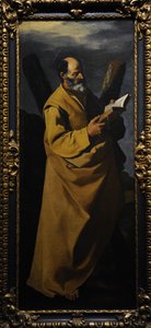 Saint Andrew, 1635-40 av Francisco de Zurbaran
