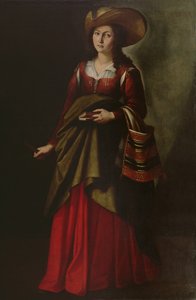 St. Marina av Francisco de Zurbaran