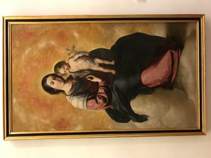 Francisco de Zurbarán - Jomfru av rosenkransen av Francisco de Zurbaran