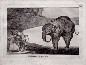 Animal Folly av Francisco de Goya