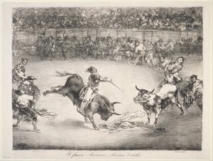 Den berømte amerikanske Mariano Ceballos av Francisco de Goya