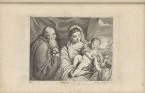 Maria med Kristusbarnet og den unge døperen Johannes