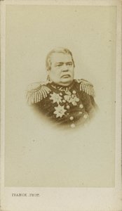 Portrett av grev Nikolay Muravyov-Amursky 1809-1881, ca 1865.
