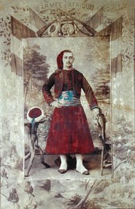 Zouave, ca. 1870 (farge litho)