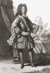Ludvig XIV, konge av Frankrike og Navarra. (skrive ut) av Francois (after) Boucher