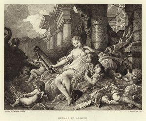 Renaud og Armide (gravering)