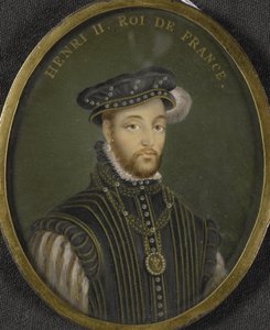 Portrett av kong Henrik II av Frankrike (1519-59)