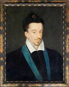 Portrett av den franske kong Henry III (1551-1589), ca. 1582-86 (maleri) av Francois (attr.to) Quesnel