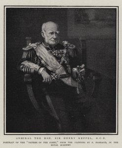 Admiral den ærede Sir Henry Keppel, GCB