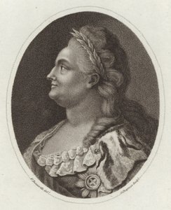 Katarina den store av Francois Bonneville