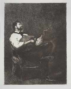 Gitarspiller av François Bonvin