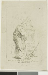 En dårlig kledd bonde av François Boucher