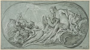 Amor og Psyke av François Boucher
