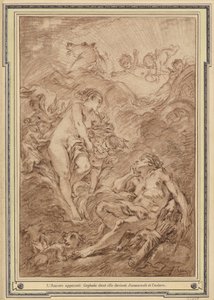 Aurora og Cephalus, ca. 1766 (tegning) av Francois Boucher