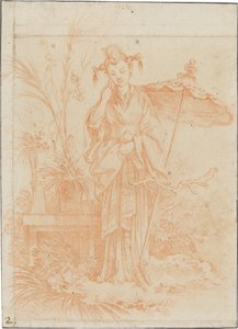 Chinoiserie (Hagefruen) av François Boucher