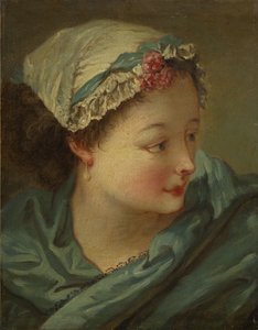 Leder for en ung kvinne av François Boucher