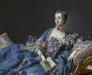 Madame de Pompadour (Jeanne-Antoinette Poisson; 1721–1764) av François Boucher
