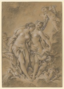Nymfer og amoriner av François Boucher