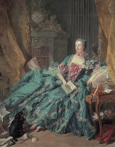 Portrett av Madame de Pompadour av François Boucher