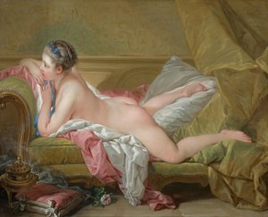 Den sovende jenta av François Boucher