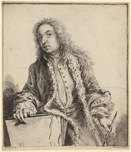 Watteaus selvportrett av François Boucher