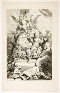Gracene på Watteaus grav av François Boucher