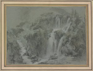 Fossene i Tivoli av François Boucher