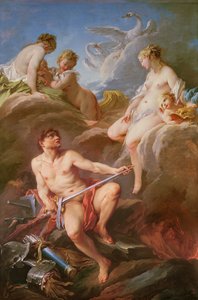 Venus ber Vulkan om rustningen til Aeneas av François Boucher