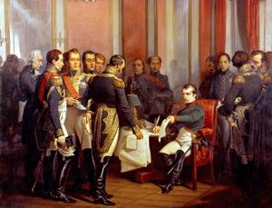 Abdikasjon av den franske keiseren Napoleon 1. april 6