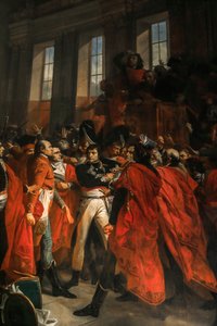 General Bonaparte ved rådet for fem hundre i Saint-Cloud