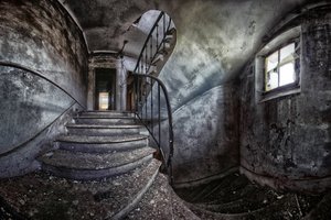 Forlatt spiraltrapp av Francois Casanova