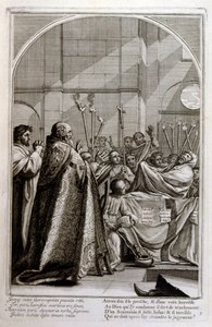 Gravering av Francois Chauveau 1680 