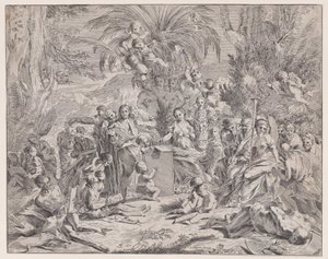 En allegori over maleri, 1600-tallet.