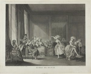 Danseskole av Francois Dequevauviller