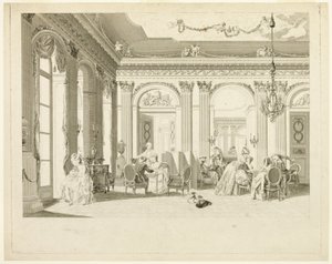 Tegnestuen av Francois Dequevauviller