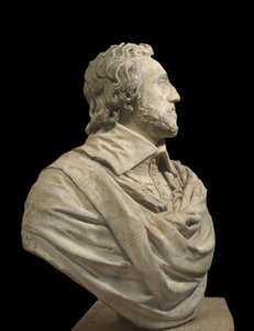Bysteportrett av Thomas Howard, jarl av Arundel (Carrara-marmor)