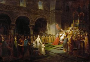 Salvelsen av Pepin den korte i Saint-Denis, 28. juli 754