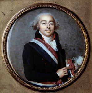 Fransk revolusjon: "" Portrett av grev Francois Antoine Boissy d
