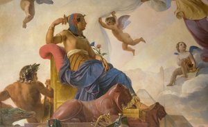Studien og Genia vier det gamle Egypt til Hellas av Francois Edouard Picot
