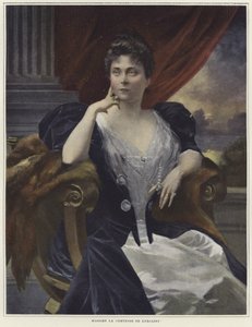 Portrett av Madame la Cometesse av Kersaint