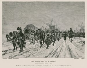 Erobringen av Holland av Francois Flameng