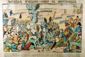 Slaget ved Essling - Montebellos død, 21. mai 1809, c1835