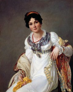 Portrett Av En Kvinne av Francois Henri Mulard