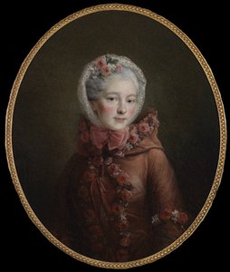 Portrett av prinsesse Natalya Petrovna Galitzine 1741-1837, 1760 av Francois Hubert Drouais